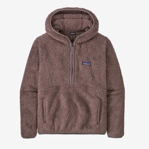 Patagonia Los Gatos Hooded Fleece Pullover Large Dusky Brown